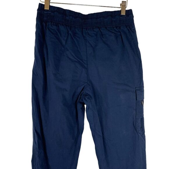 Wonder Nation Boys Size Large 10 12 Navy blue lined Jogger pants New - Picture 6 of 8